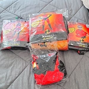 Incredibles Family Costume Set of 4